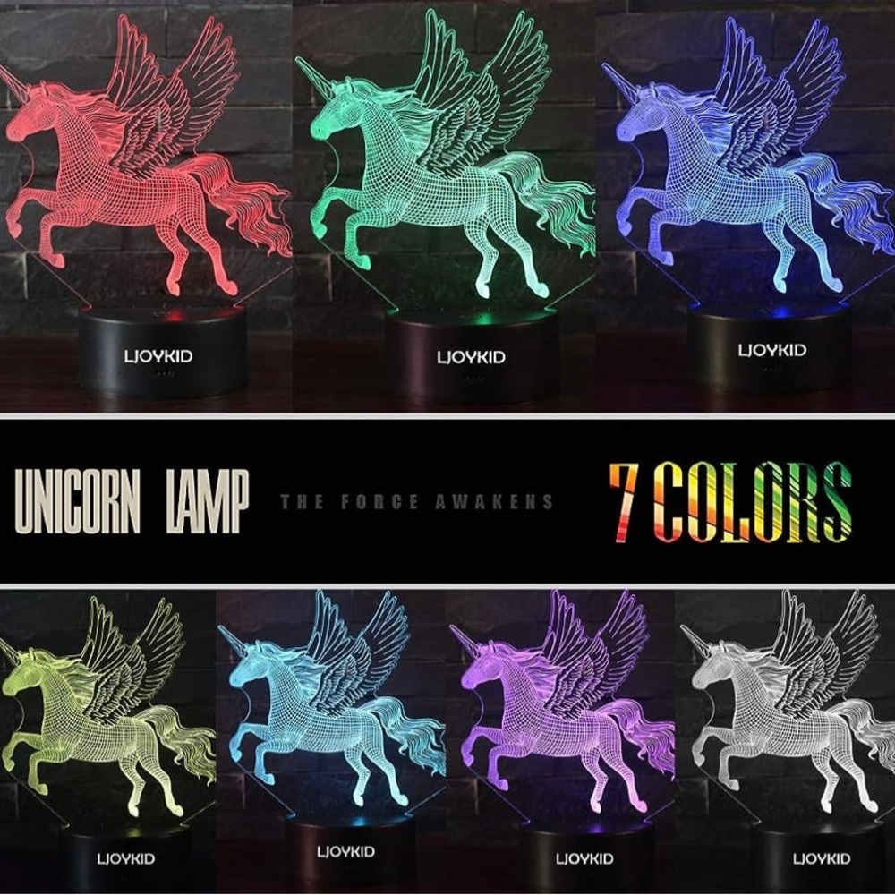 3D night light